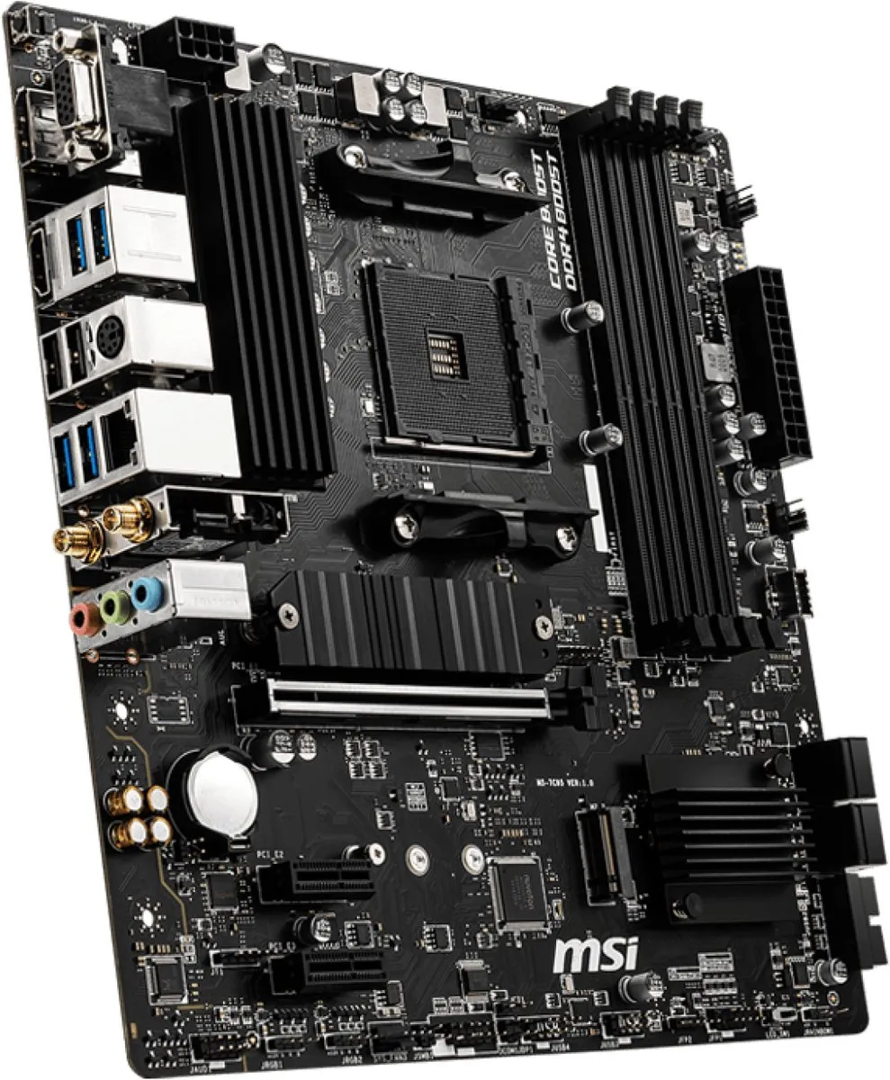 MSI B550M PRO-VDH WIFI Moederbord - AM4 - Micro-ATX