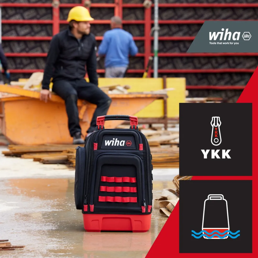 Wiha Gereedschapstas Elektricien 28-delig 930030602 - Zwart/Rood