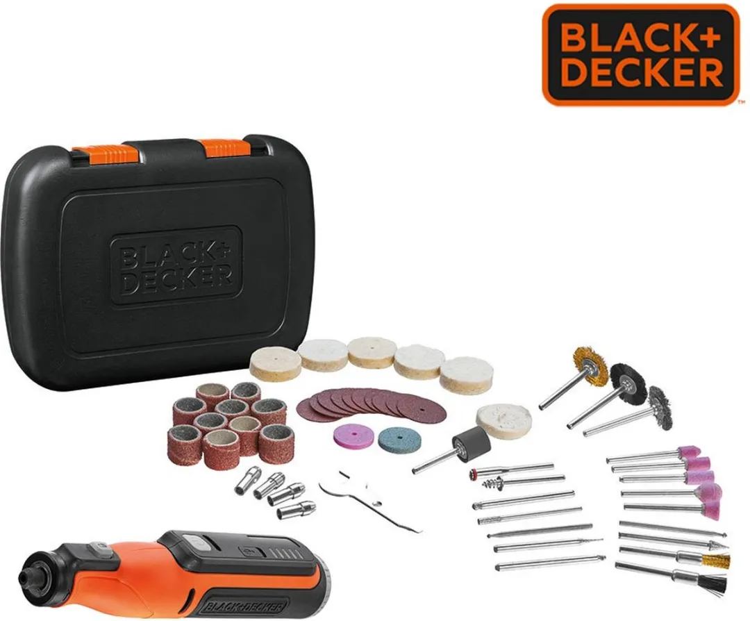 BLACK+DECKER BCRT8IK-XJ Multigereedschap 7.2V - 1500mAh - 52-delig