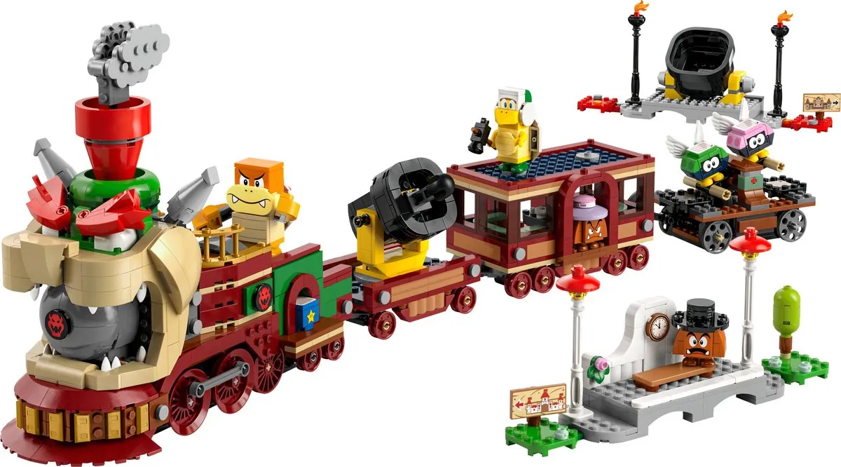 LEGO Super Mario Bowser Exprestrein 71437 - 1392 Stukken - afbeelding 6 van 6