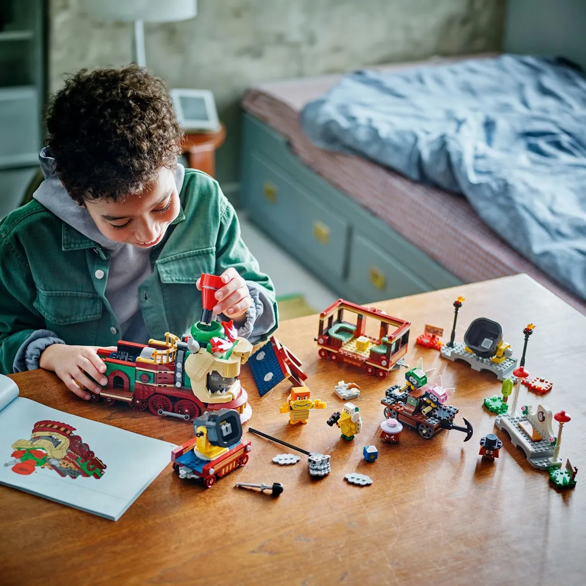 LEGO Super Mario Bowser Exprestrein 71437 - 1392 Stukken