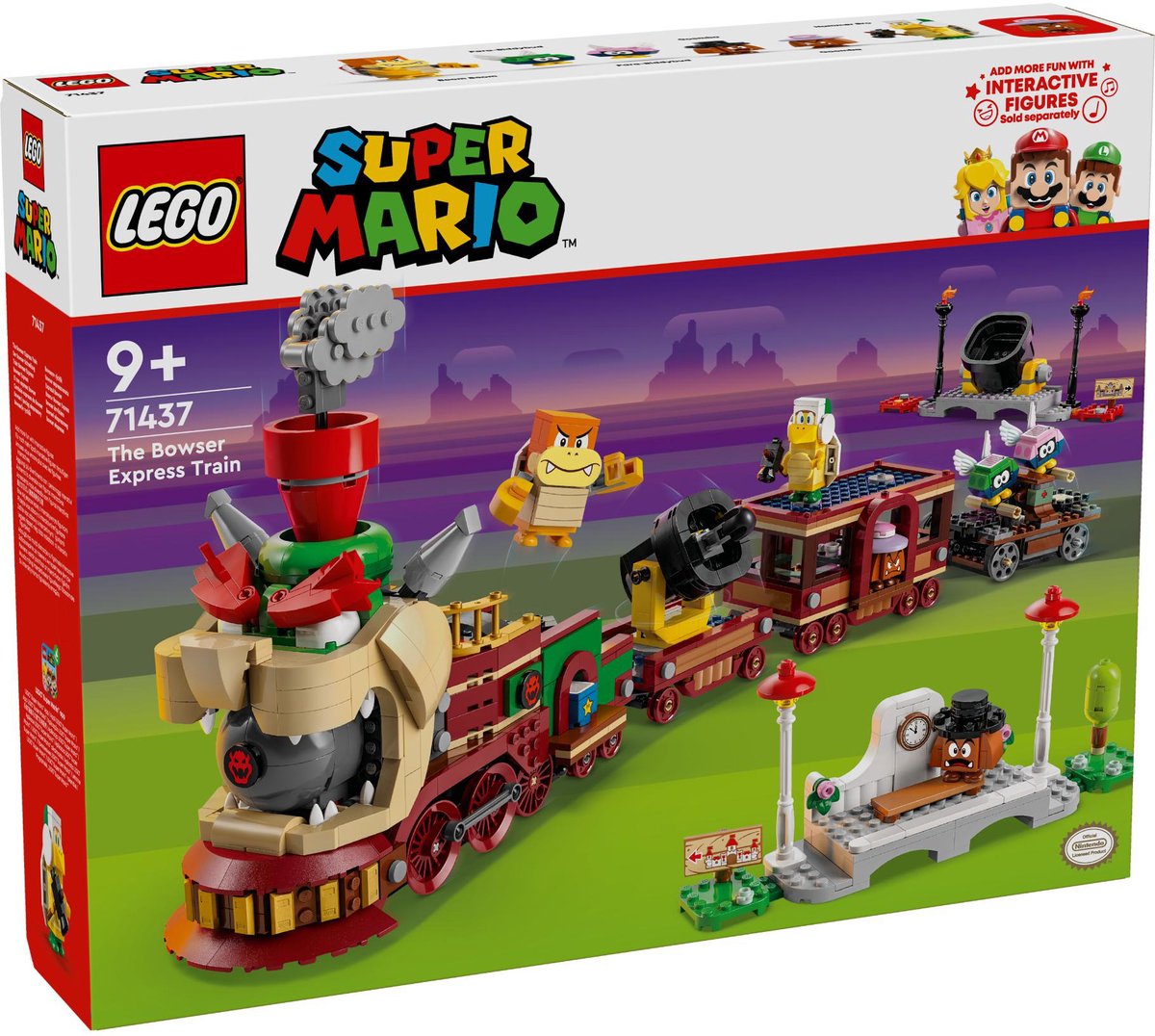LEGO Super Mario - De Bowser Exprestrein - 71437