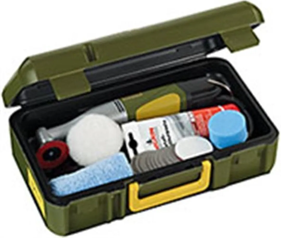 Proxxon Haakse Polijster WP/E 100W - 19 Accessoires