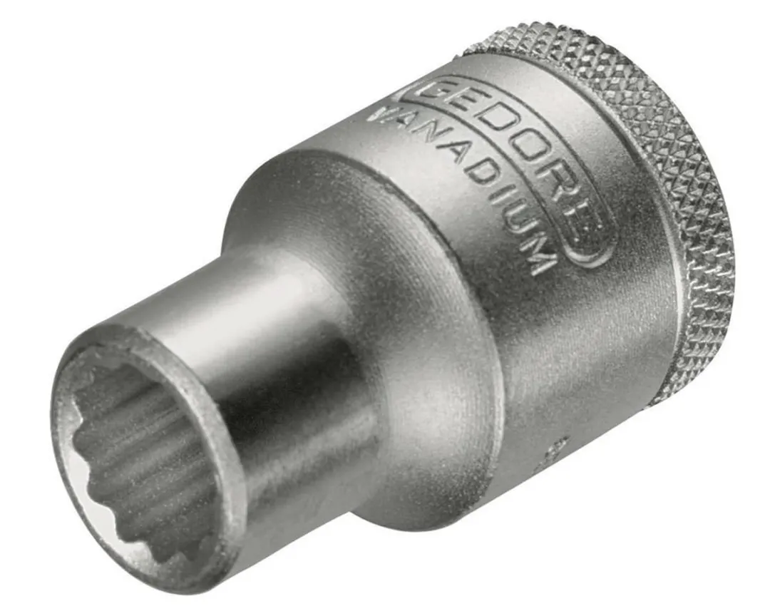 Gedore Dop 19x22mm 12-kant Metrisch
