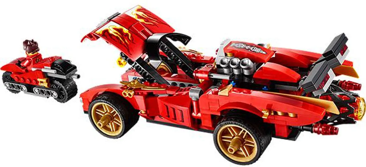 LEGO Ninjago X-1 Ninja Charger 70727 - 426 Stukken - afbeelding 5 van 6