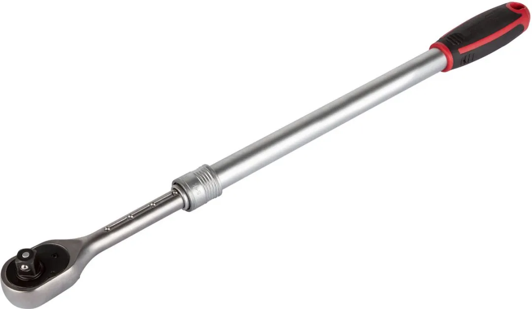 PARKSIDE Telescopische Ratel 1/2" 12,5mm - Rood/Zilver/Zwart