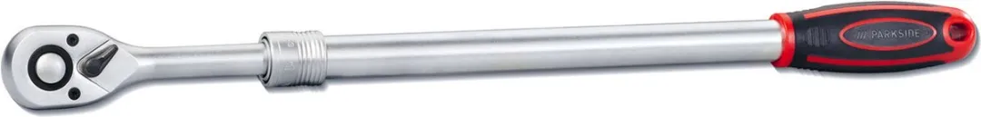PARKSIDE Telescopische Ratel 1/2" 12,5mm - Rood/Zilver/Zwart
