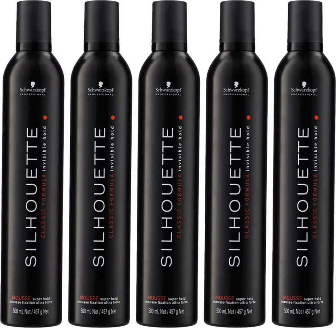Schwarzkopf Silhouette Super Hold Mousse 500ml