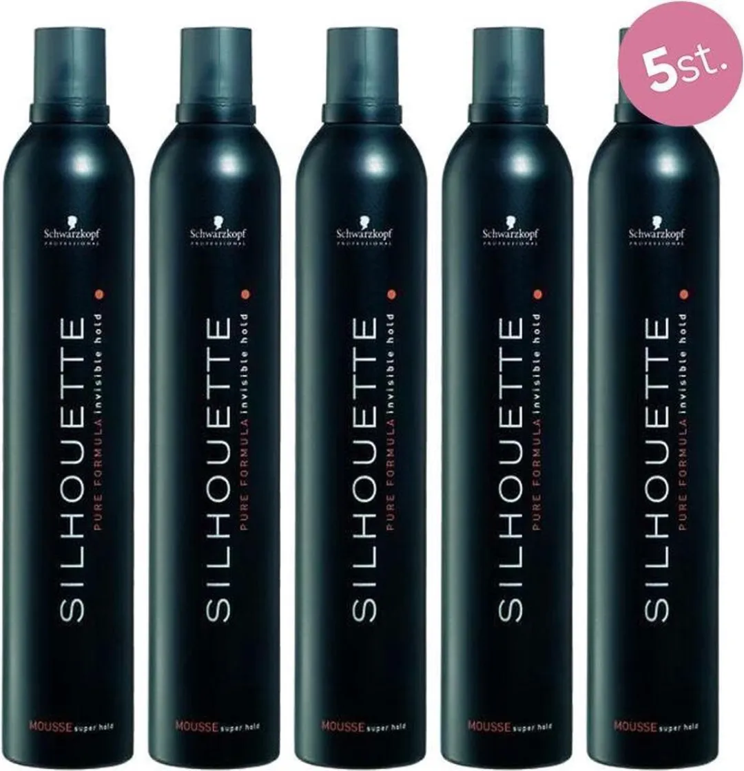 Schwarzkopf Silhouette Super Hold Mousse 500ml - 20 Stuks