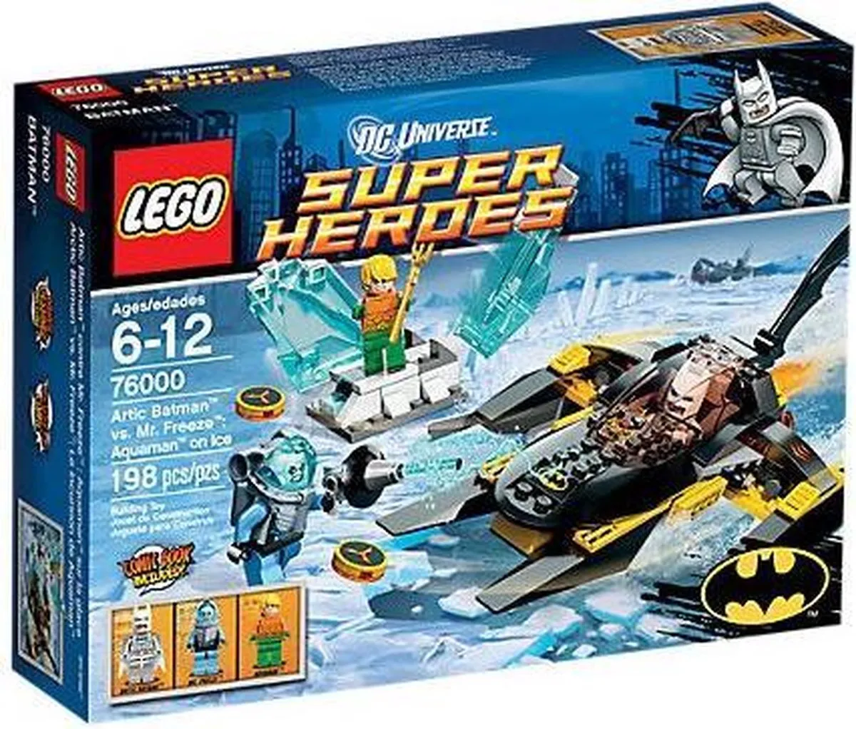 LEGO Super Heroes Aquaman op het IJs 76000 - 184 Stukken