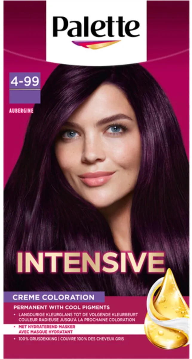 Schwarzkopf Poly Palette Haarverf 4-99 Aubergine 115ml