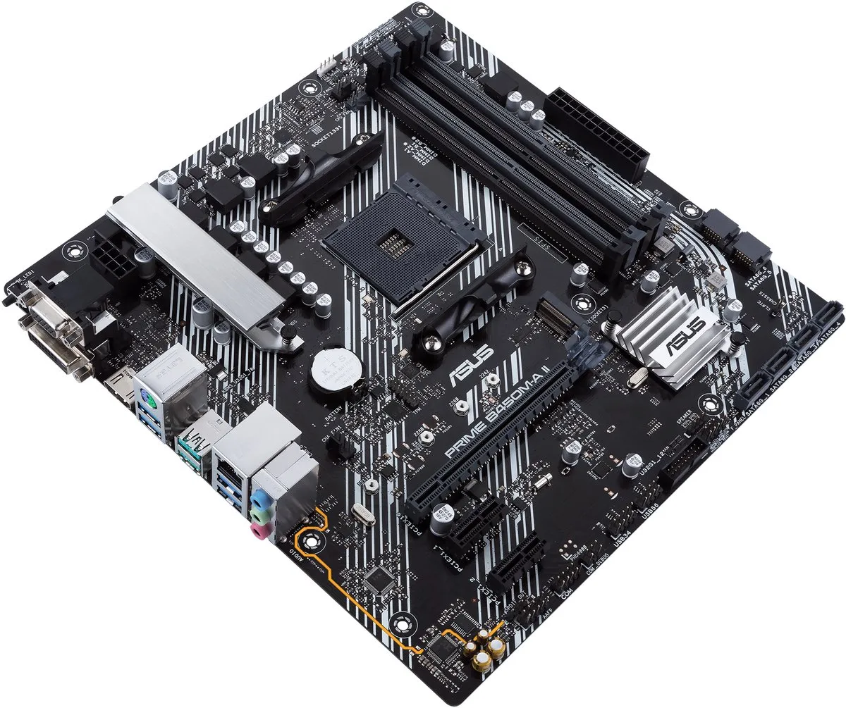 ASUS Prime B450M-A II Moederbord - AM4 - Micro-ATX