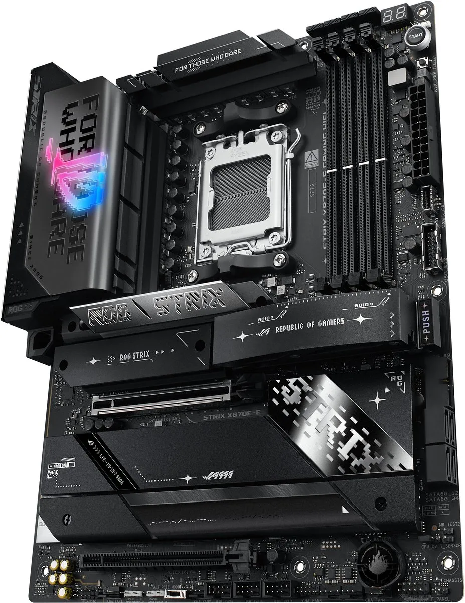ASUS ROG Strix X870E-E Gaming WiFi Moederbord - AM5 - ATX - afbeelding 6 van 6