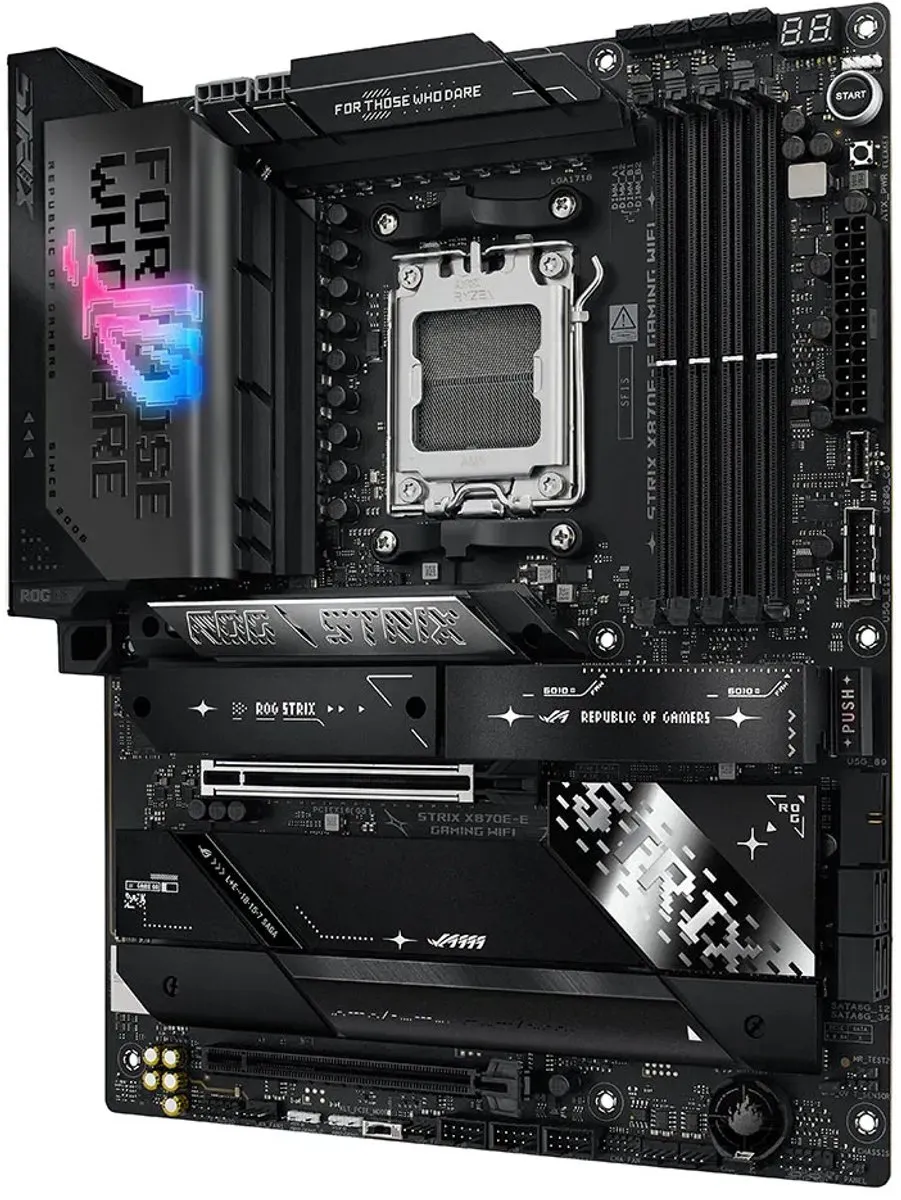 ASUS ROG Strix X870E-E Gaming WiFi Moederbord - AM5 - ATX