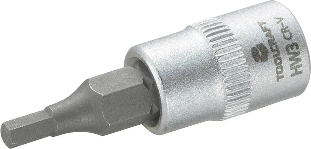 TOOLCRAFT 816068 Inbus Dopsleutel-bitinzet 3 mm