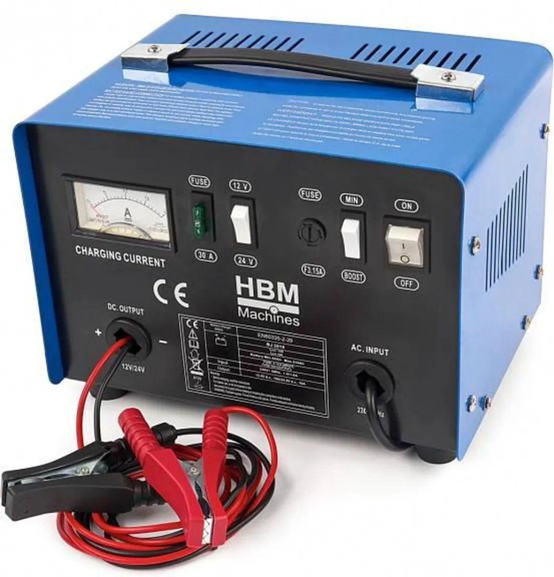 HBM Acculader 12/24V 92-210Ah