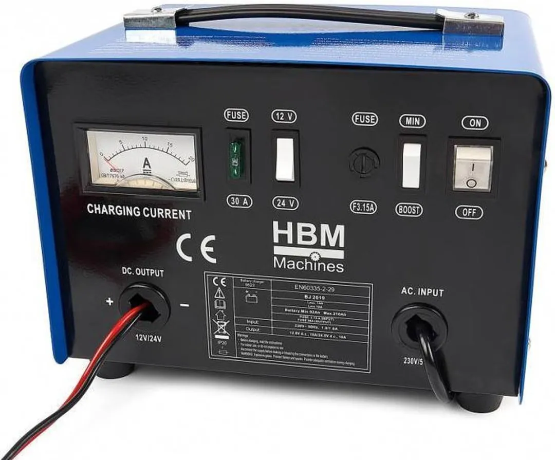 HBM Acculader 12/24V 92-210Ah