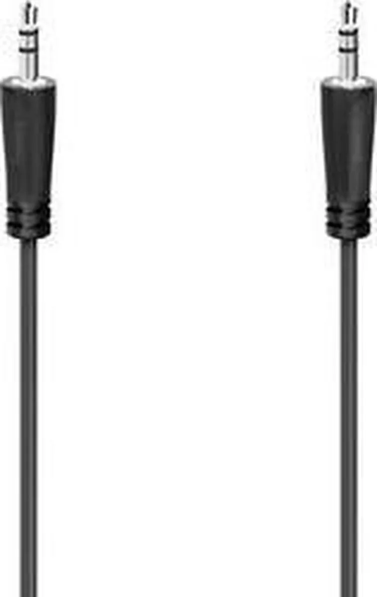 Hama 00205262 Jackplug Aansluitkabel 1,5m - Zwart - afbeelding 6 van 6