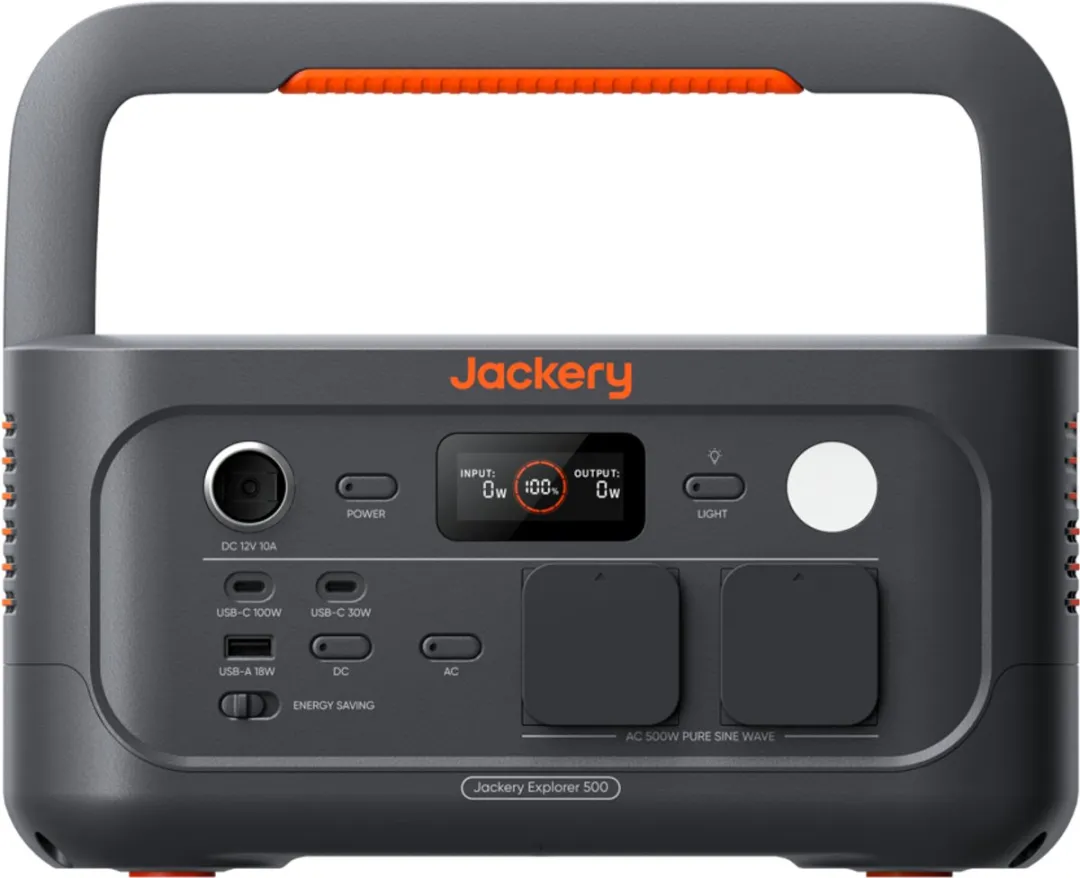 Jackery Explorer 500 V2 Powerstation 518Wh