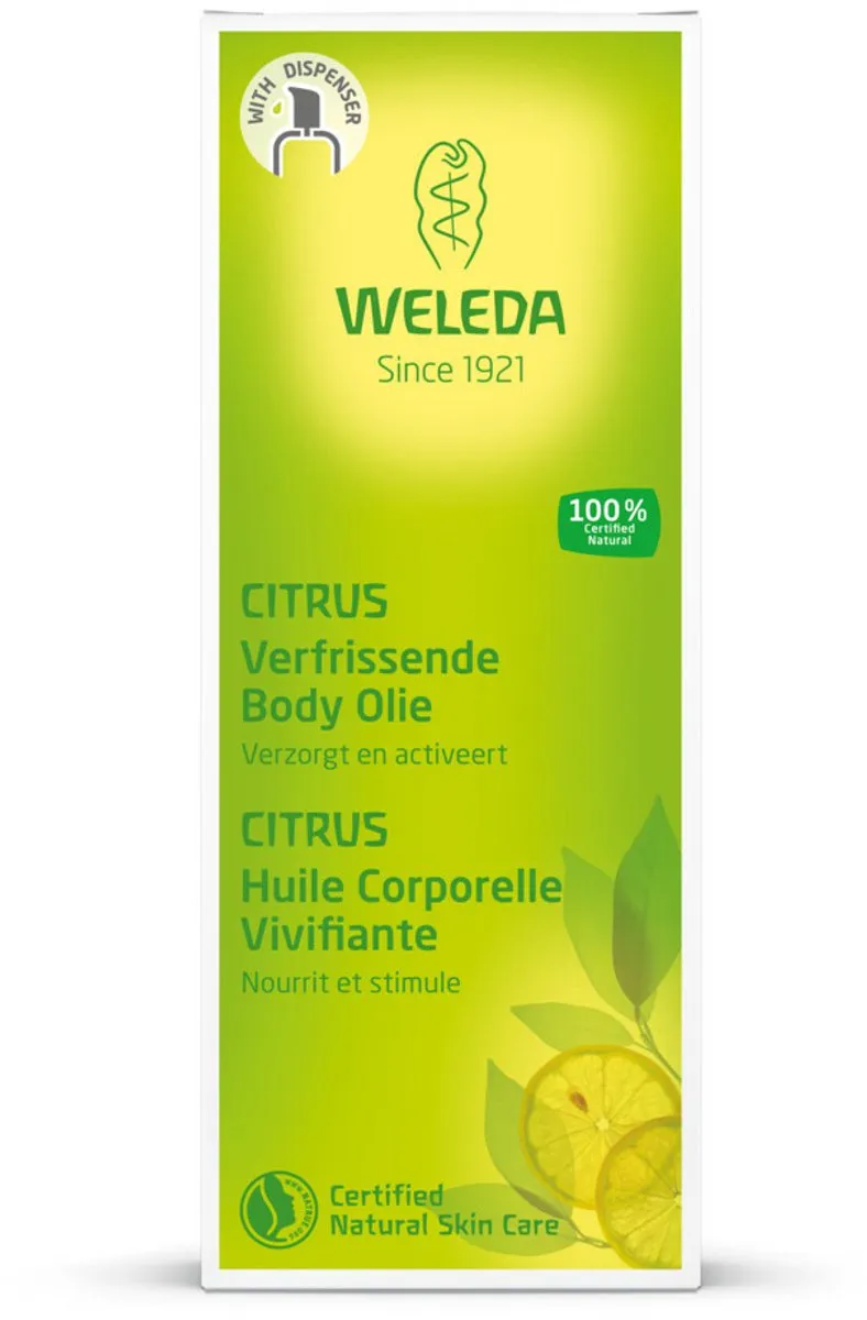 Weleda Citrus Verfrissingsolie 100ml