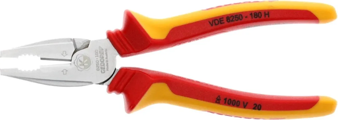 Gedore 1550950 VDE Kracht-combitang 180mm - afbeelding 6 van 6