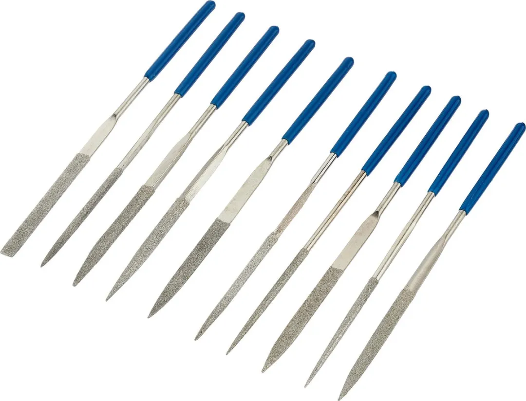 Silverline Diamant Naaldvijlenset 10-delig - 140x3mm