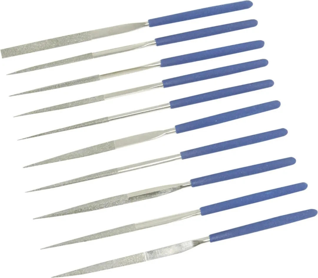 Silverline Diamant Naaldvijlenset 10-delig