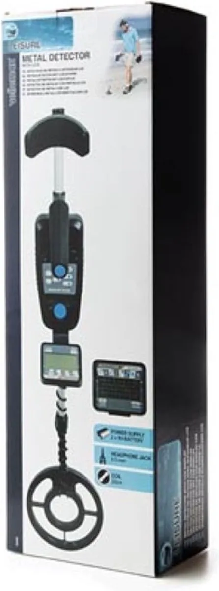 Velleman CS300 Metaaldetector - Waterdichte zoekspoel 22cm - 27cm zoekdiepte