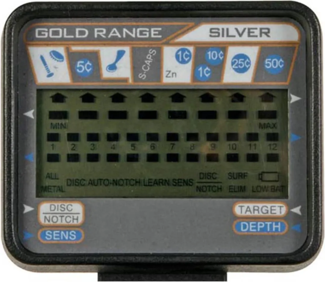 Velleman CS300 Metaaldetector - Waterdichte zoekspoel 22cm - 27cm zoekdiepte