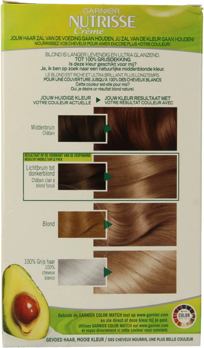 Garnier Nutrisse Ultra Crème 70 Natuurlijk Blond Haarverf 824ml