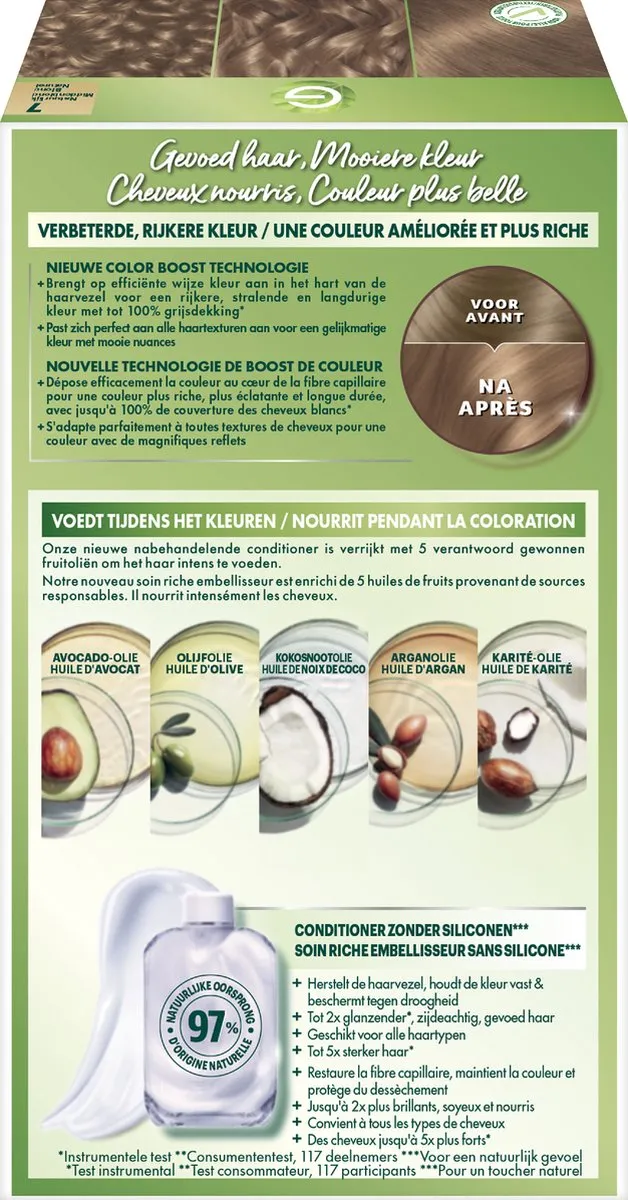 Garnier Nutrisse Ultra Crème 70 Natuurlijk Blond Haarverf 824ml