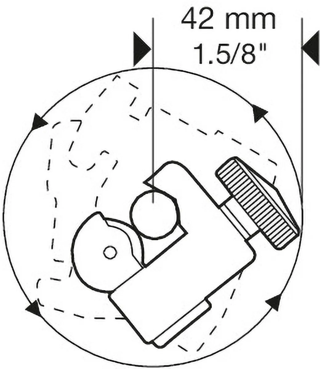 Rothenberger Minicut I Pro C 070401C - 3-16mm