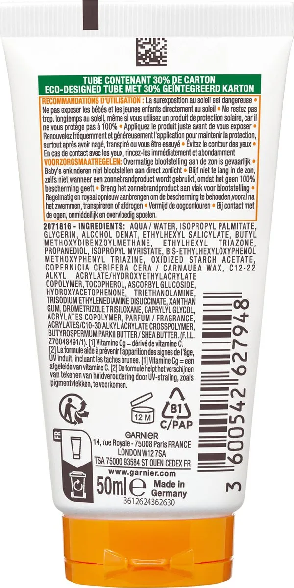 Garnier Ambre Solaire Hydra 24H Lotion SPF30 50ml