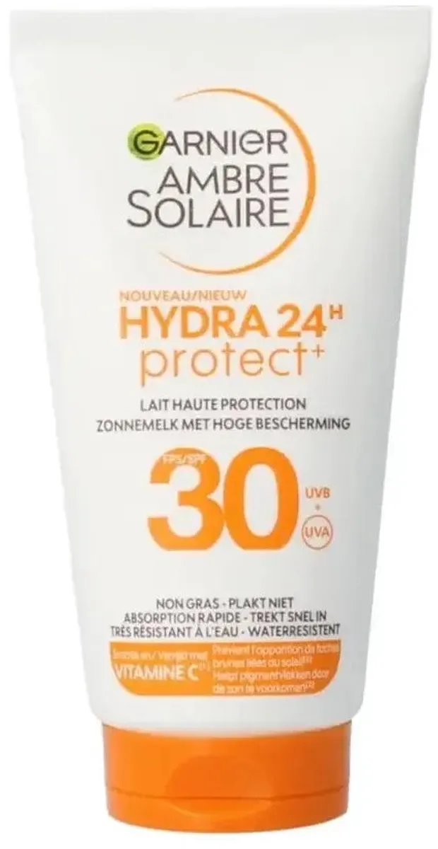 Garnier Ambre Solaire Hydra 24H Lotion SPF30 50ml - afbeelding 6 van 6