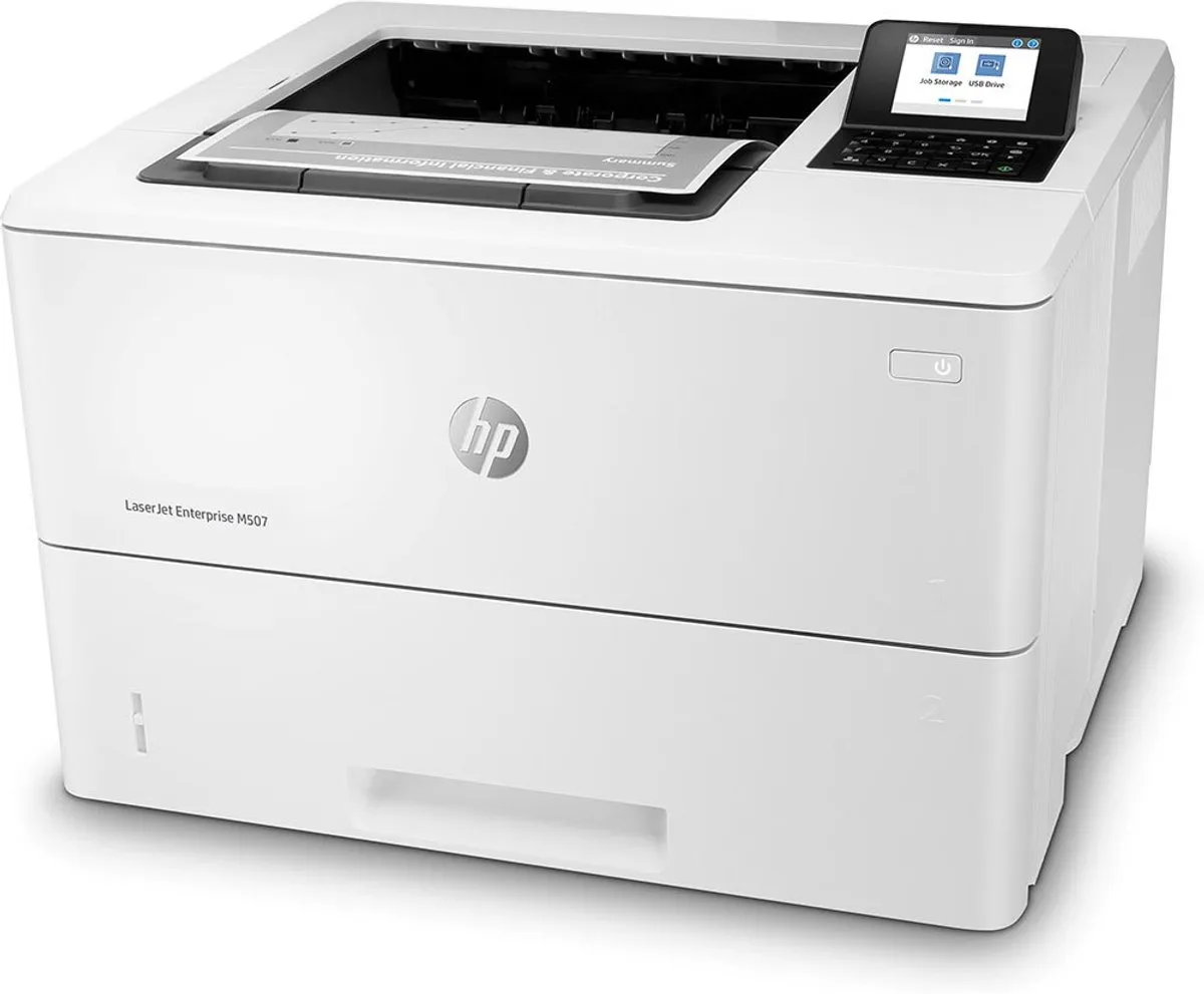 HP LaserJet Enterprise M507dn Printer - 650 Vel - Wit