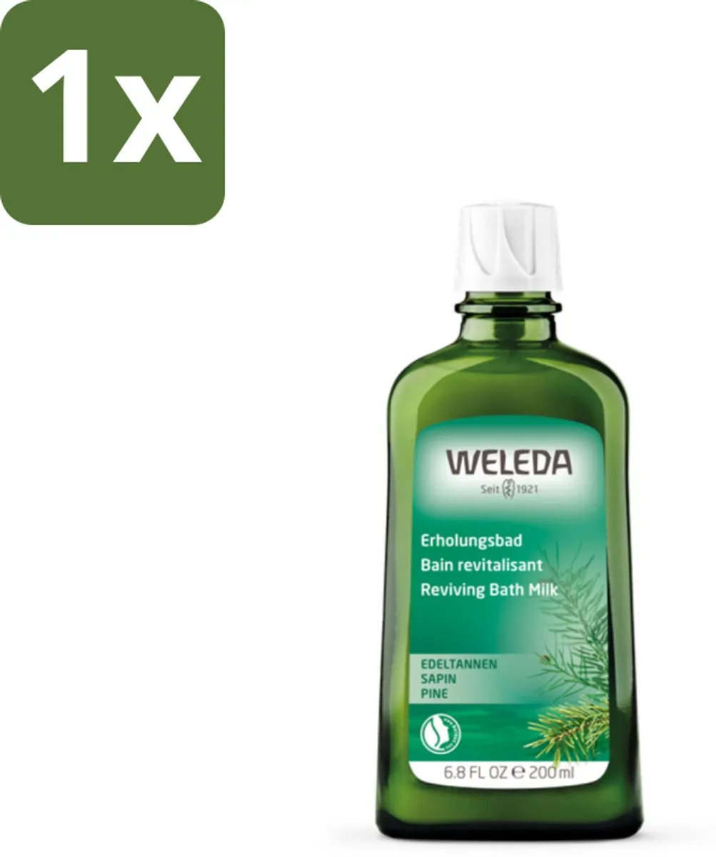 Weleda Verkwikkingsbadmelk Zilverspar 200ml
