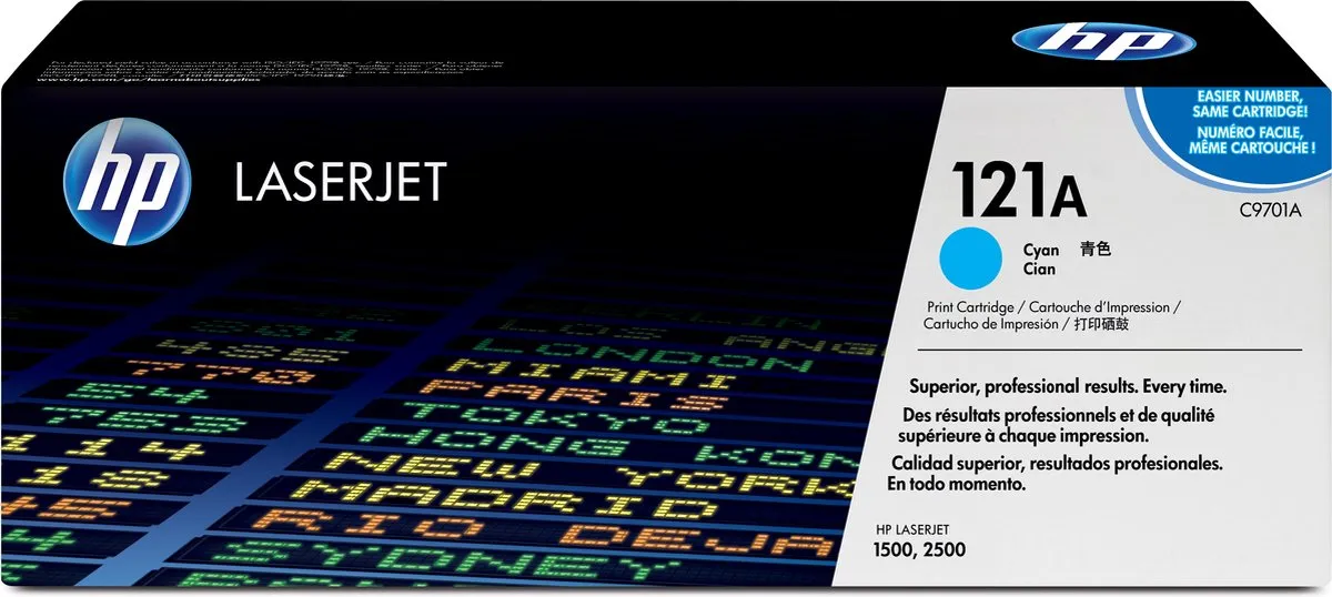 HP C9701A Tonercartridge - Cyaan - 4000 pagina's