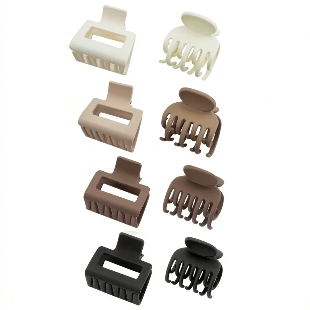 NuveX Haarclips Set 8 Stuks
