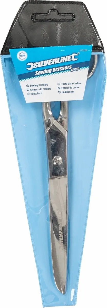 Silverline Naaischaar 200mm - Roestvrij Staal