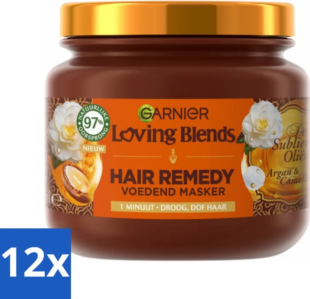 Garnier Loving Blends Haarmasker Argan & Cameliaolie 340ml