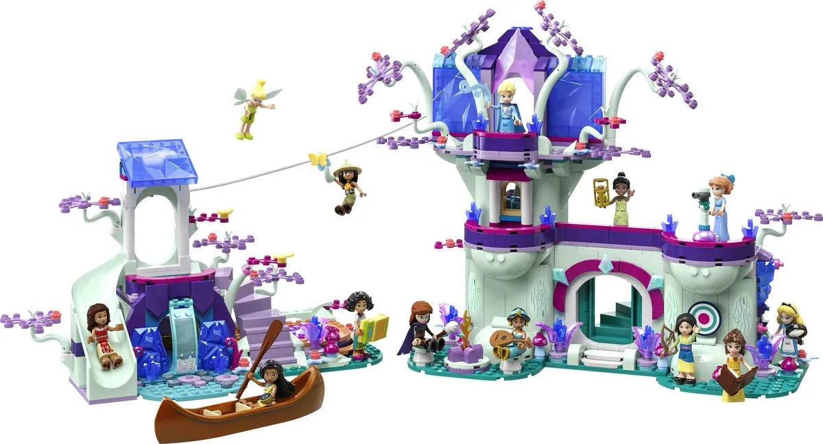 LEGO Disney De Betoverde Boomhut 43215 - 1016 Stukken - 14 Minifiguren
