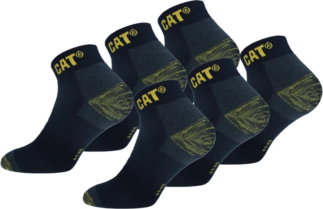 Caterpillar Premium Sneaker Sokken 6 Paar - Blauw