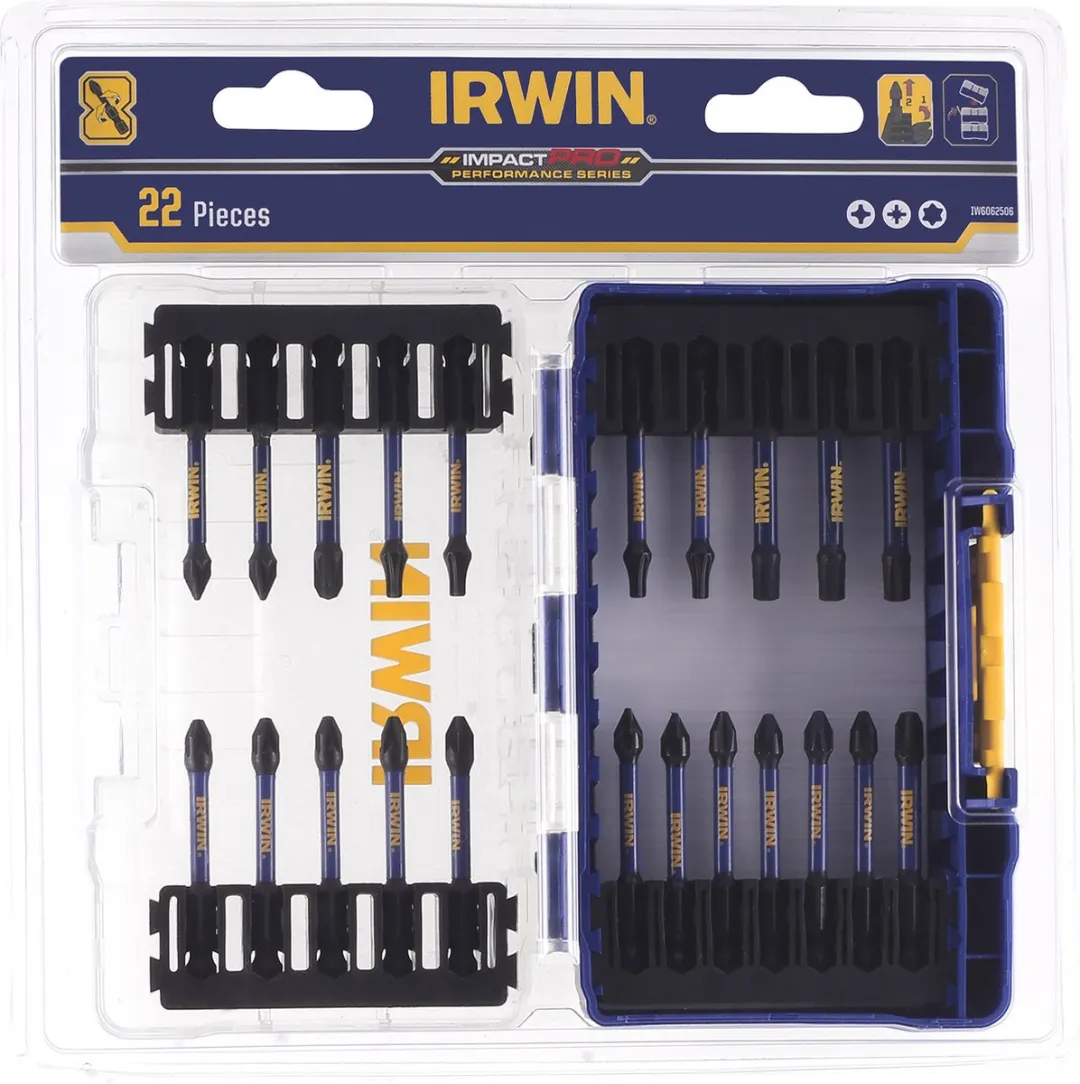 Irwin Impact Pro Performance Schroefbitset 22-delig