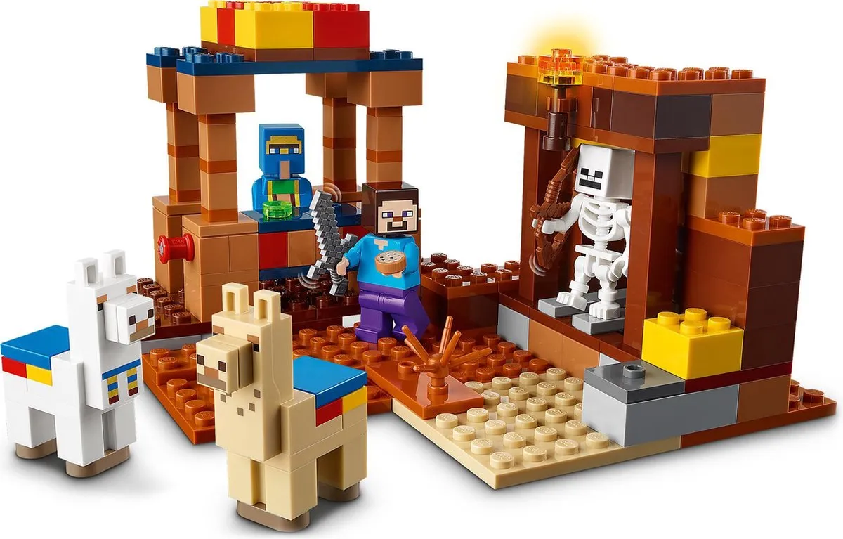 LEGO Minecraft De Handelspost 21167 - 201 Stukken - Multicolor - afbeelding 6 van 6