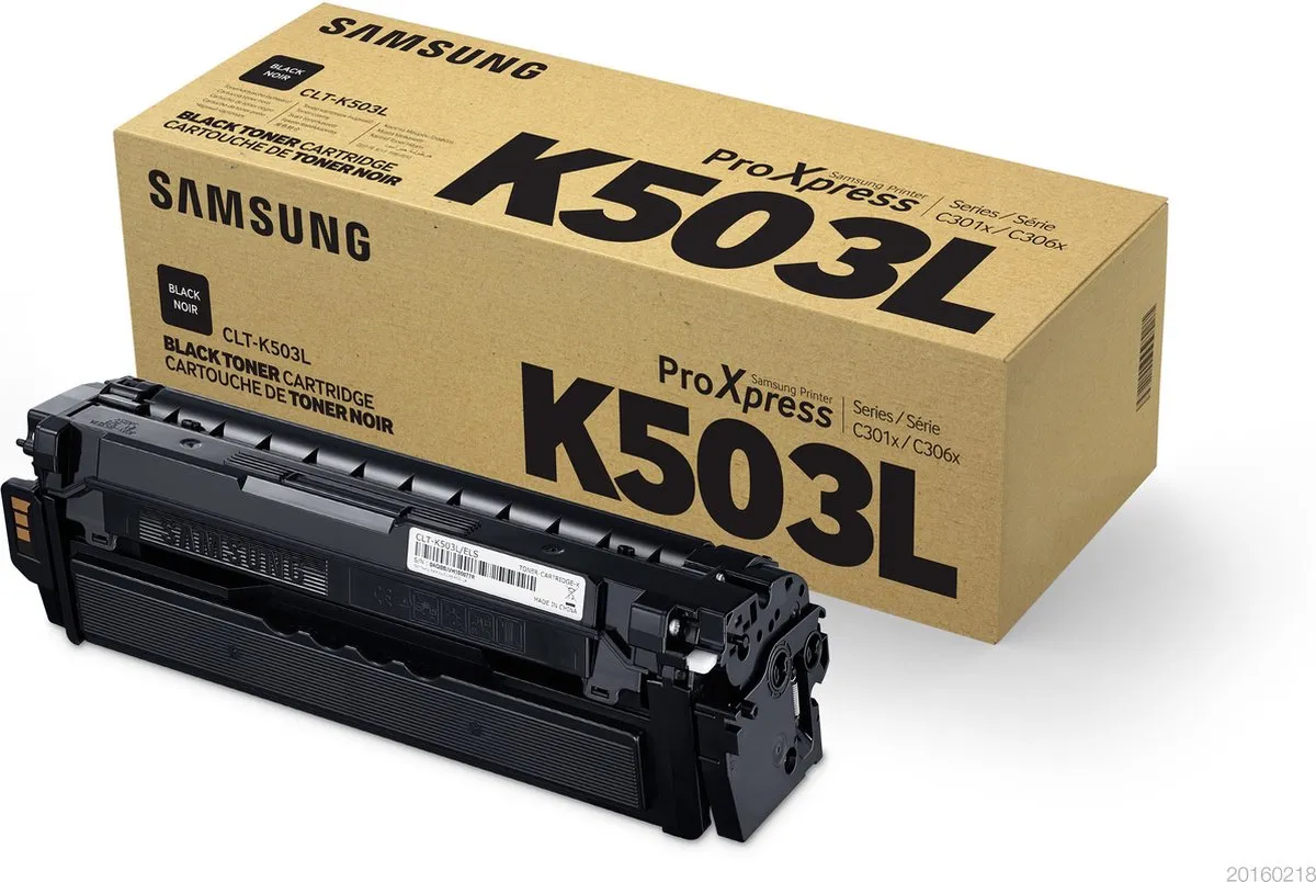 Samsung CLT-K503L Toner Zwart - 8000 pagina's