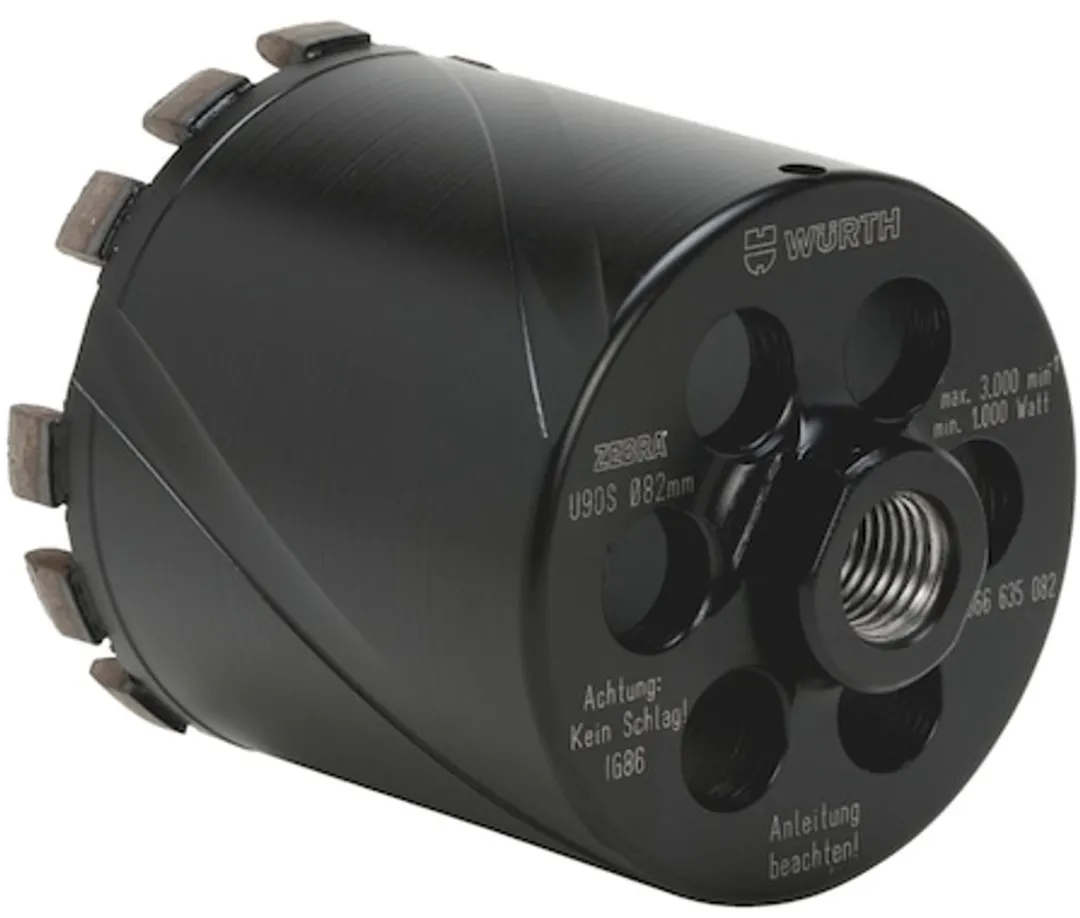 Würth U90-S Diamantdozenboor 82mm