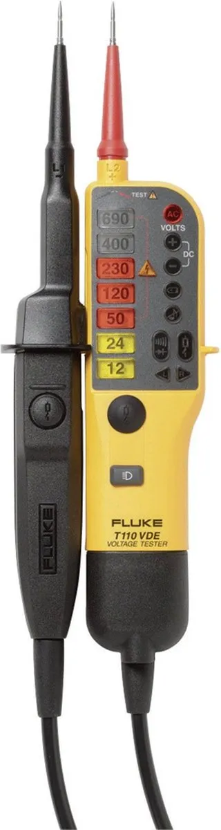 Fluke T110/VDE Spannings-/Doorbeltester 6-690V AC/DC