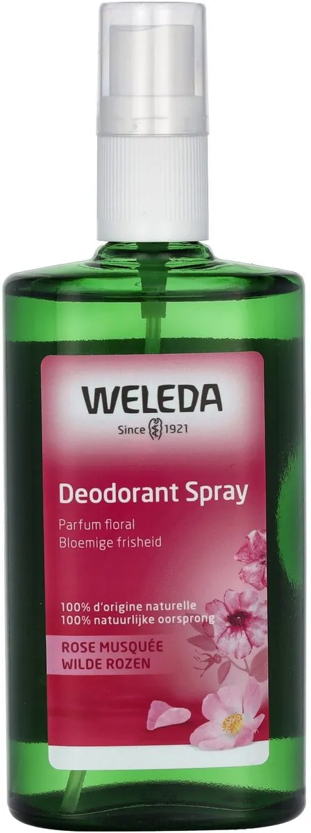 Weleda Wilde Rozen Deodorant Spray 100ml - afbeelding 6 van 6