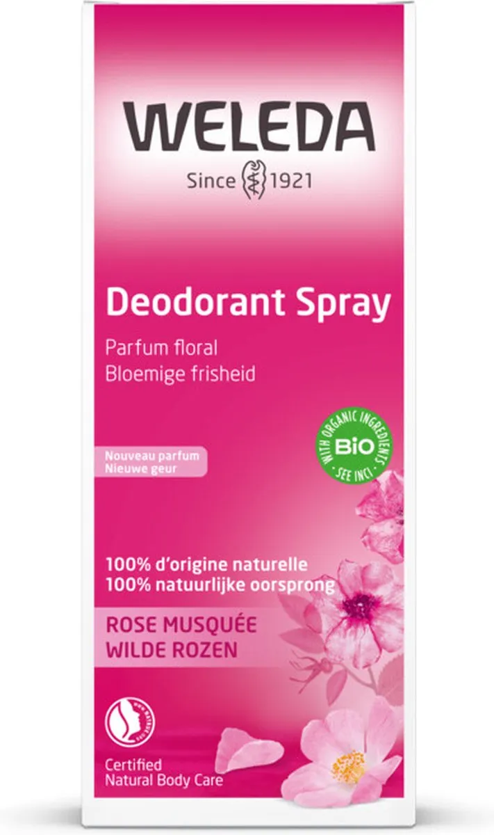 Weleda Wilde Rozen Deodorant Spray 100ml