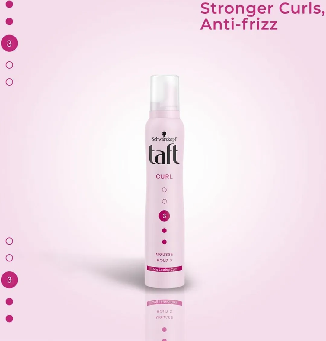 Schwarzkopf Taft Curl Haarmousse 200ml